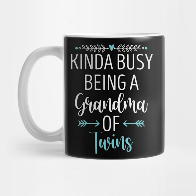 Kinda Busy Being a Grandma of Twins Funny Grandmother Gift Idea / Christmas Gifts by First look